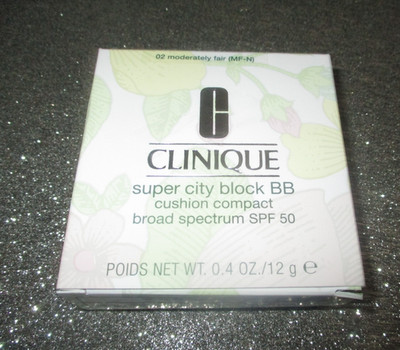 Clinique Super City Block BB spf50 02 Moderately Fair ( MF-N) NIB