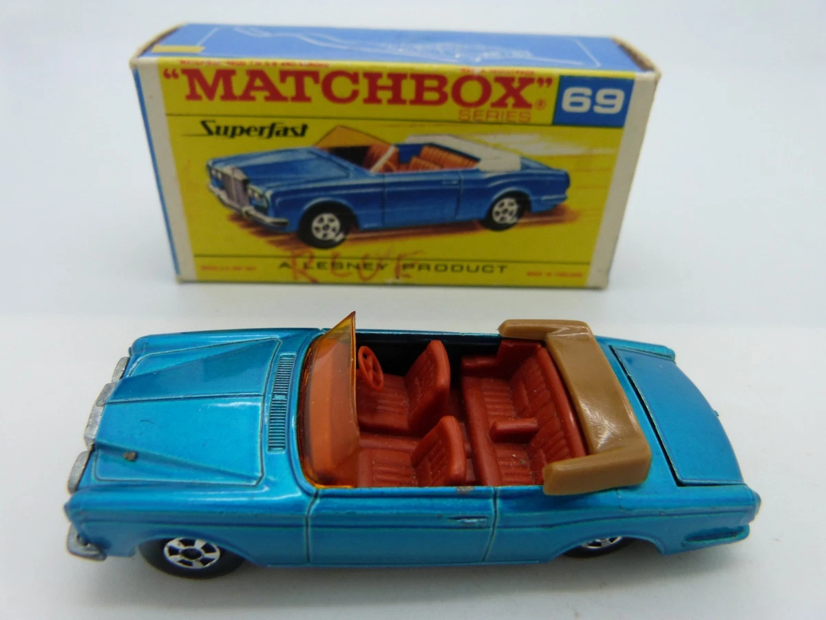Preços baixos em Matchbox 1970 Ano do Veículo Vintage Carros em
