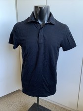 BOSS Hugo Boss regular fit black short sleeve polo shirt size Small