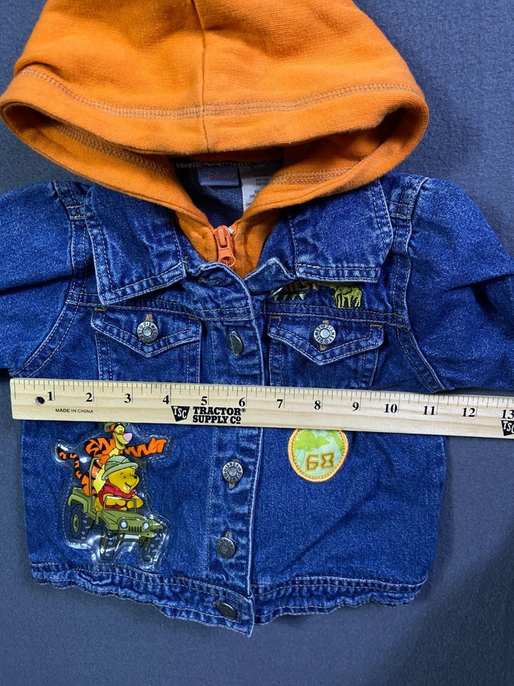 Chaqueta de Colección Disney Niño Pequeño 18mo Sudadera con Capucha Winnie the Pooh Tigger Wildlife Quest Foto 3 de 4