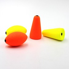 Aparejo de aparejo de pesca flotador bobber boyas de agua salada 10 piezas