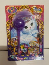 NEW SEALED - Lisa Frank Purrscilla Diary with Lock  Pom-Pom Pen 5" x 7" 