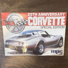 Mpc 1977 25th Anniversary Corvette Special Edition 125 Model Kit 1-3708 Mpc 1977 25th Anniversary Corvette Special Edition 125 Model Kit 1-3708