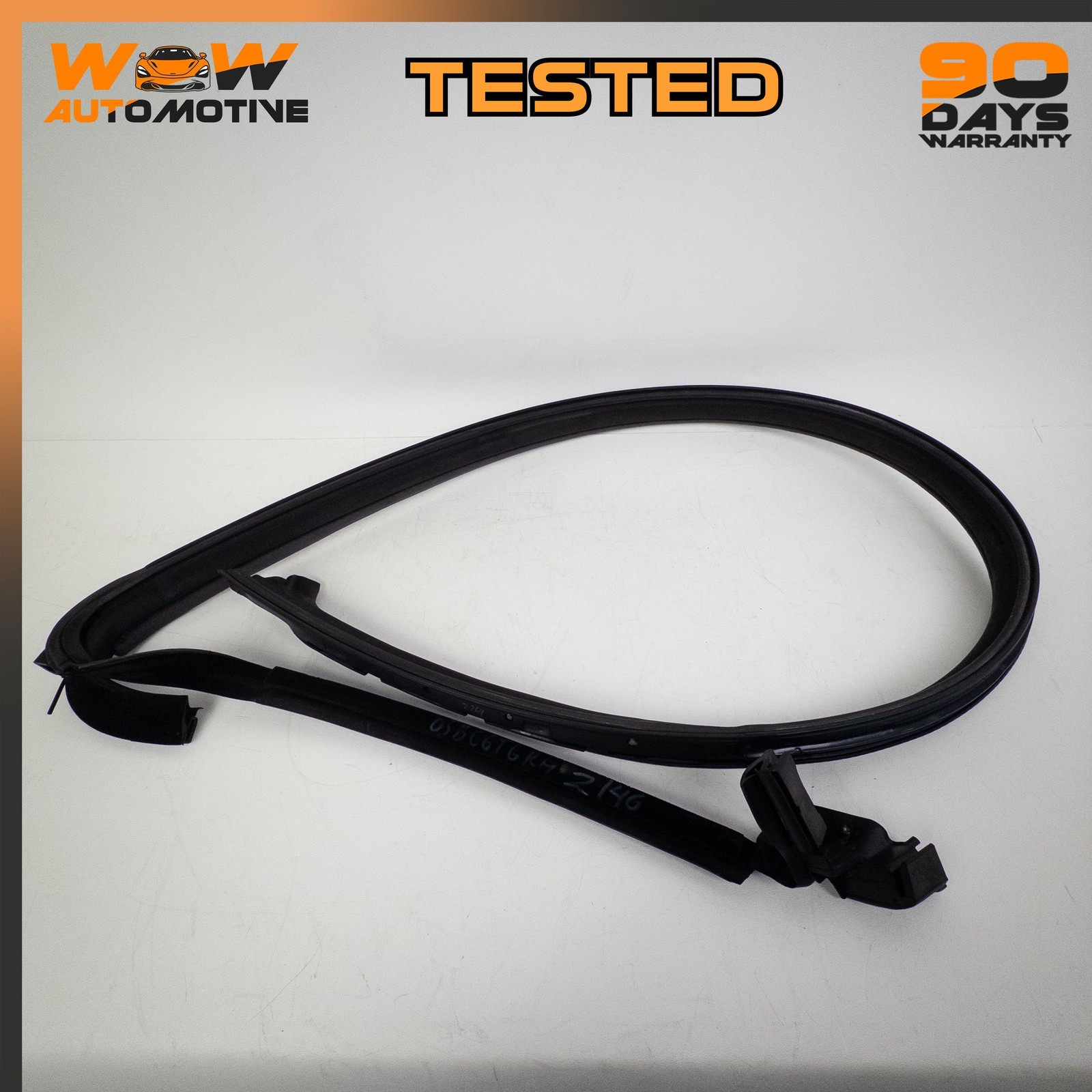 04-13 BENTLEY CONTINENTAL GT SUPERSPORTS RIGHT DOOR WEATHER STRIP SEAL GASKET OE