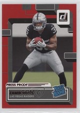 2022 Panini Donruss Rated Rookie Press Proof Red Zamir White #334 11py