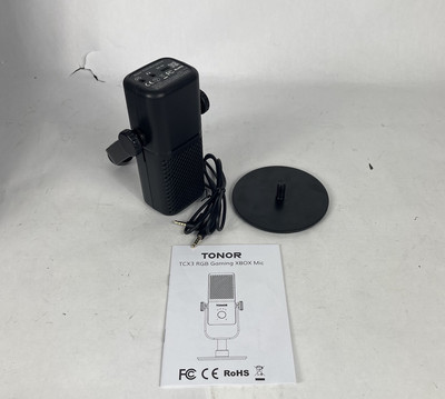 TONOR TCX3 RGB Gaming Microphone Compatible with Xbox No USB Power Cord