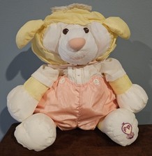 1986 Vintage Fisher Price Yellow Lamb Puffalump