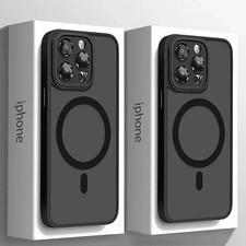 Magsafe Matte Armor Magnetic Wireless Charging Case for Galaxy S24 Ultra/A55/A15