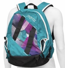 *Rare* Jansport 90s/Y2K  Teal/Purple Backpack...