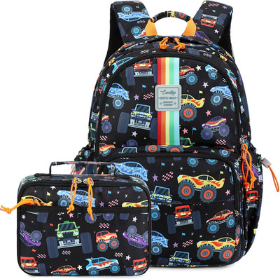 Backpack for Kids, Boys Girls Preschool Backpacks with Lunch Box Toddler Kinderg