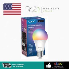 TP-Link Tapo Smart Light Bulbs, 1100 Lumens High Brightness 75W Equivalent