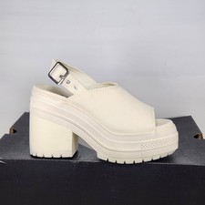Size 5 - Converse Chuck 70 De Luxe Heel Mule - Egret Ivory - Womens