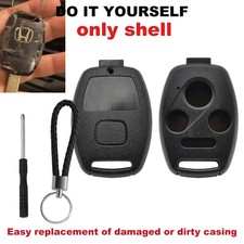 Replacement For 2006 2007 2008 Honda Civic Ex Si Key Fob Remote Shell Case