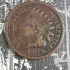 1909 Indian Head Cent Partial Liberty, See Photos, -IHC8