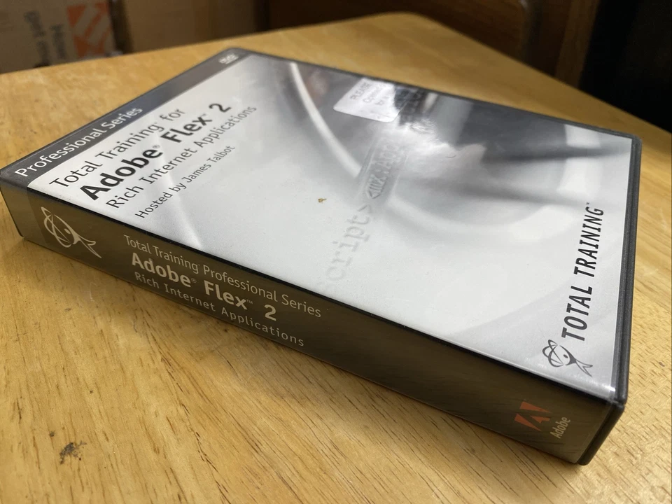 Juego de 2 DVD Total Training para aplicaciones de Internet enriquecidas Adobe Flex 2 Foto 3 de 4