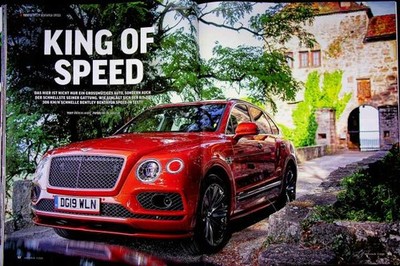 Sport Auto 02/2020 Bentley Bentayga Speed mit 635PS im TEST auf 4 Seiten