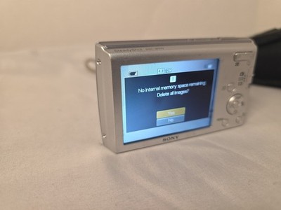 Sony Cyber-shot DSC-W510 12.1MP Digital Camera - Silver for sale