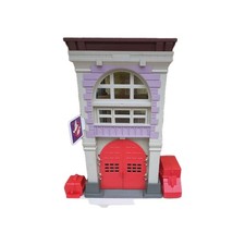 Vintage The Real Ghostbusters Fire House Headquarters H.Q Playset Kenner 1987