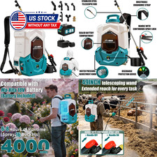 Imagen de Battery Powered Backpack Sprayer Compatible with Makita 18V Battery 100 PSI 4