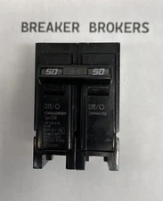 Challenger C250 Type C Circuit Breaker 2 Pole 50 Amp 240V - Ships today 1 yr War