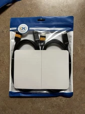 Cable Matters 2-Pack Unidirectional DisplayPort to HDMI Cable 6 ft, Gold-Plated