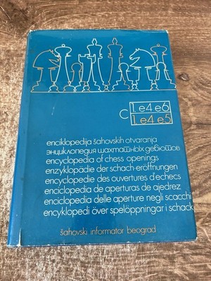 Encyclopaedia of Chess Openings Volume C by Chess Informant (HC Book, 4th Ed.)