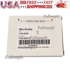 NEW- 1734-IE2V AB I/O 2 Point Analog Input Module 1734IE2V Factory Sealed USA