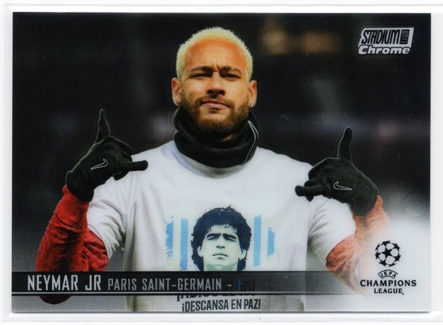 Neymar Jr 2020-21 Topps Stadium Club Chrome UEFA Champions League - #89 PSG