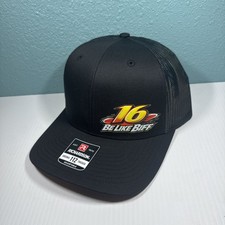   Be Like Biff  Greg Biffle 16 Authentic Richardson 112 SnapBack All Black