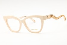 Roberto Cavalli VRC072 09X7 Shiny Beige 53mm Eyeglasses New Authentic