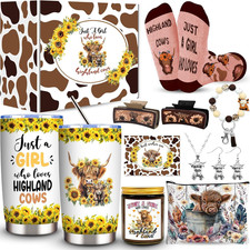 Highland Cow Gifts Set for Women, Highland Co...