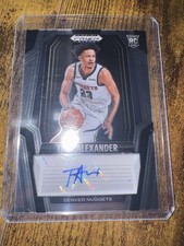 2024-25 Panini Prizm Black - Rookie Signatures Trey Alexander #RS-ALX (AU, RC)