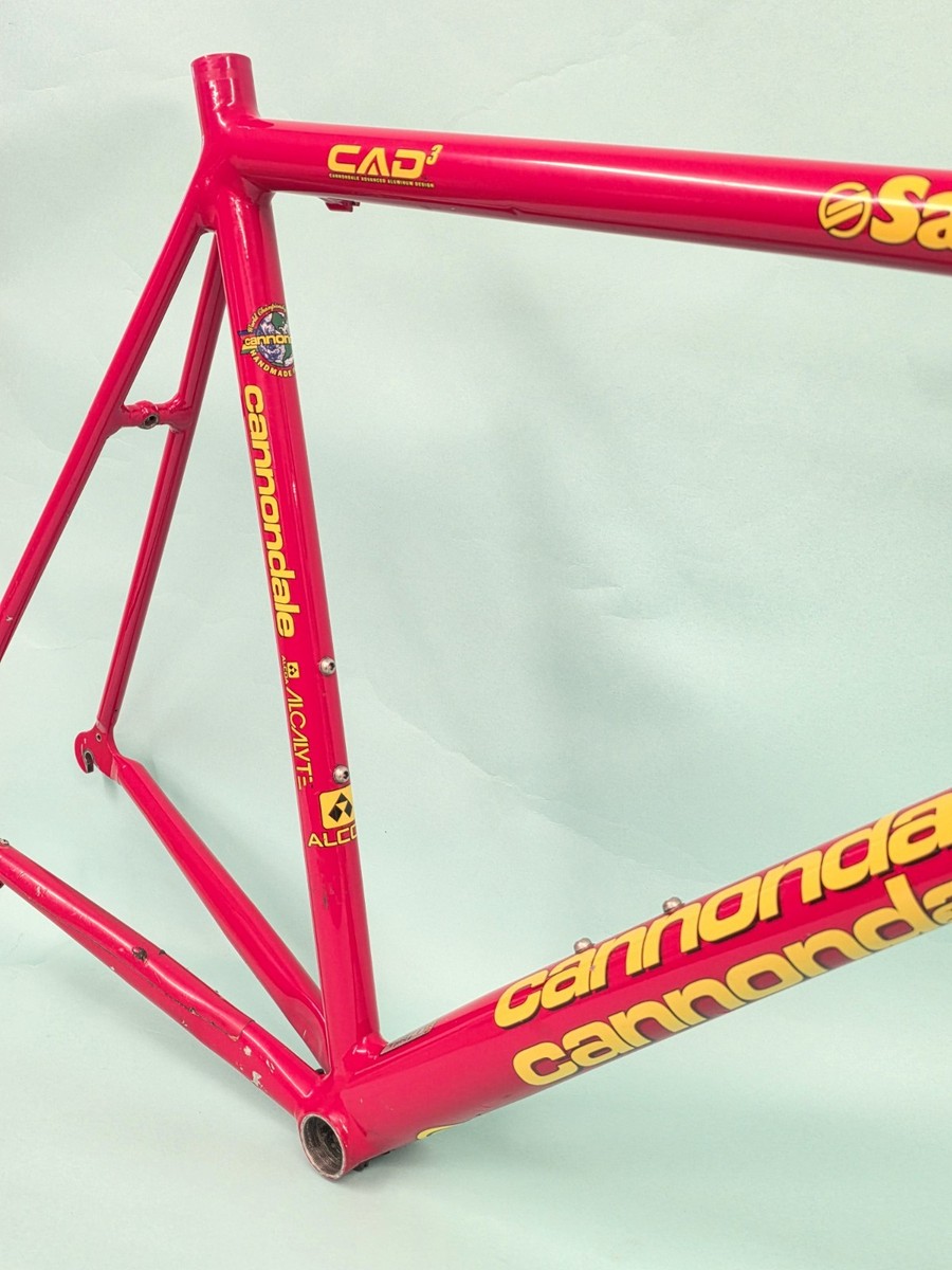 Cannondale CAAD4 Team Saeco Alloy Frameset 56cm RED Carbon 700c