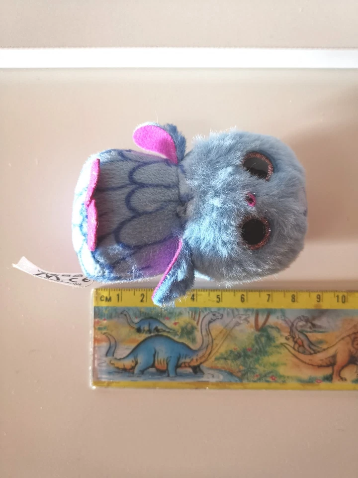 Ty Eule McDonald's 2016 Glubschis 2016, Happy Meal, ca. 9 cm, blau lila - Bild 2 von 4