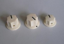 3x Brass Insert USA Size 1/4 Jazz J Bass Knob...