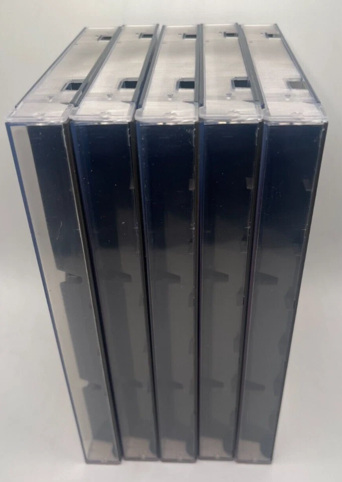 5 x сменный чехол для Sega Saturn CD или Playstation 1 длинный коробка держатель - Изображение 3 из 4