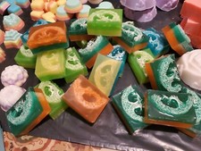 Loofah soap 1 1 natural ingredients multicolor