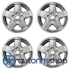 Jeep Commander 2006 - 2010 17factory Oem Wheels Rims Set Machined With Charcoal