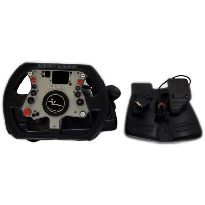 その他 WILlIAMSF1RACING WHEEL Joytech Williams F1 Racing Wheel PS1 PS2 2003. JS-507 | eBay