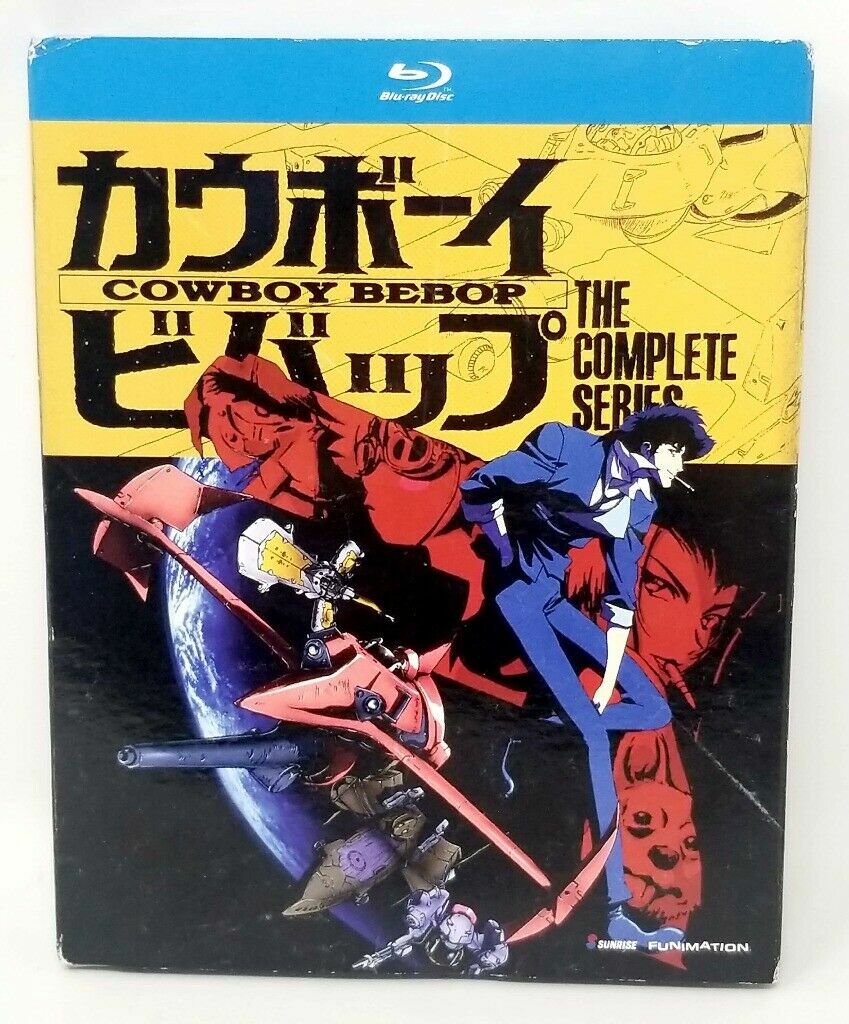 Cowboy Bebop Complete Series Box Set Wendee Lee Unrated Blu-ray