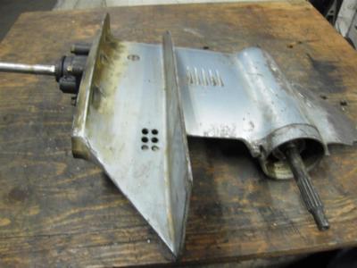 Complete Lower Unit, fits mid to late 70's 9.9-15hp Square Splines