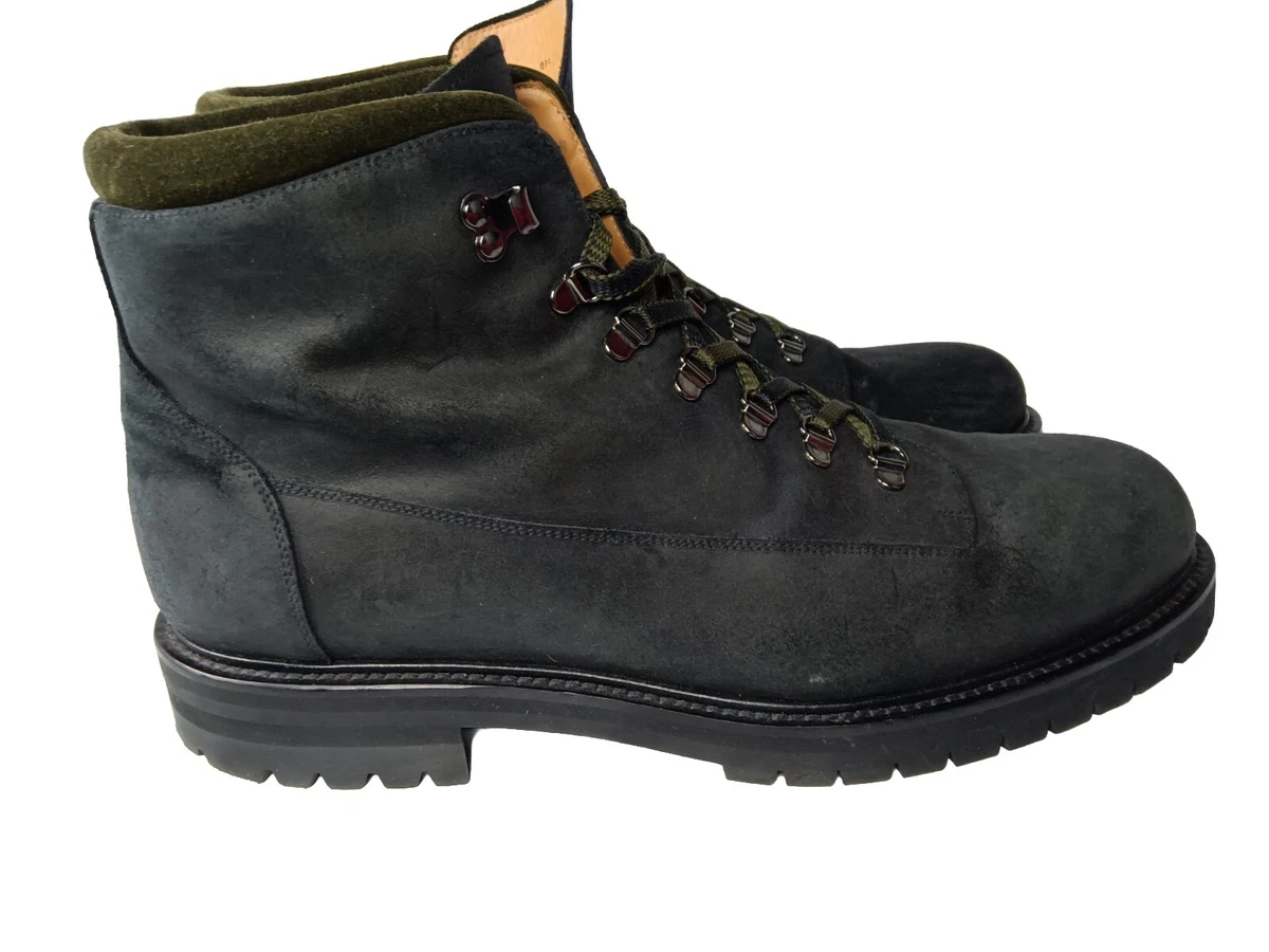 Waxed suede deals boots mens