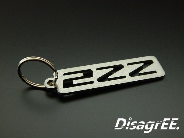 "SchlüSselanhäNger \"2ZZ\" -Edelstahl GebüRstet- Vvtl-I Toyota Celica Corolla MR2"-image