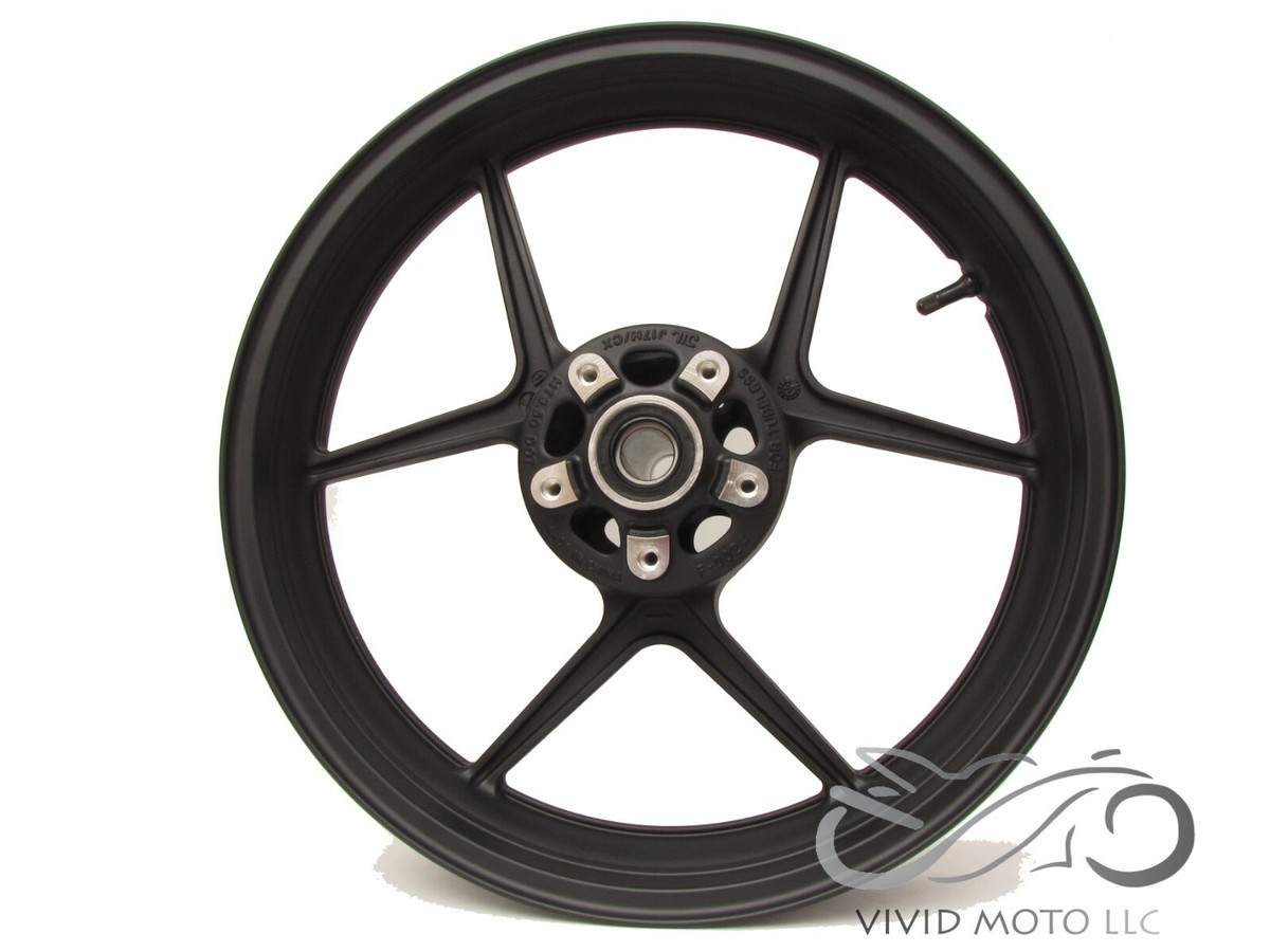 ⭐︎ka70⭐︎ NEW MATTE BLACK Front Wheel ZX6R 2005-2024 ZX10R 2006-2010