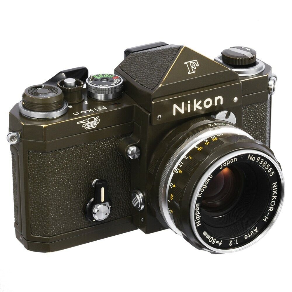 SUPER RARE! NIKON F FILM CAMERA 50mm F2 JGSDF EDITION SUPER RARE! NIKON F FILM CAMERA 50mm F2 JGSDF EDITION
