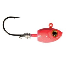 Z-Man Micro Shad Headz Jighead 1/16 oz Pink Glow 4 Pack MSH116-01
