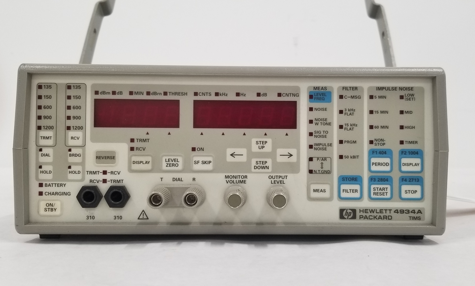 HP Agilent 4934A TIMS Transmission Impairment Measurement Set 110kHz eBay