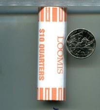 2017 D GEORGE ROGERS CLARK INDIANA  NATIONAL PARK  QUARTER $10 BU ROLL