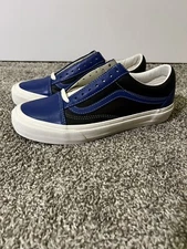VANS Old Skool Vault LX True Blue Black White Premium 9