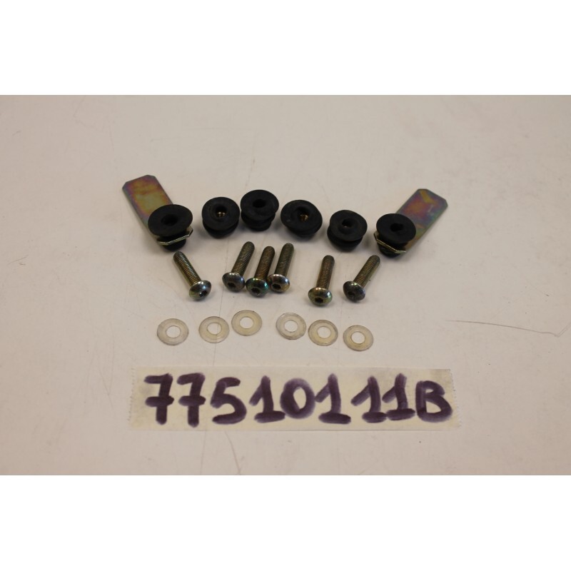 Viti Parabrezza Moto M5 - 20 Pezzi In Lega Alluminio Con Gomma, Chiave Inclusa - Foto 12